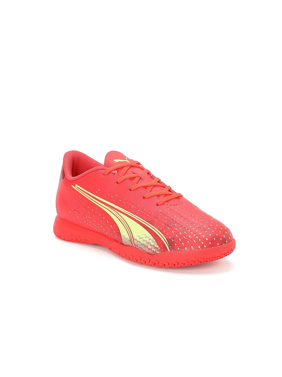 

Puma Kids Coral Ultra Play IT Football Non-Marking Sports Shoes