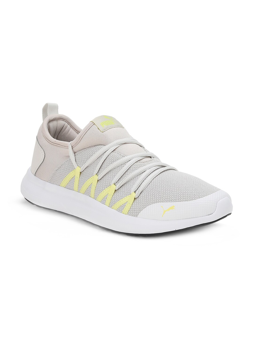 

Puma Women Grey Woven Design Maka Casual Shoes
