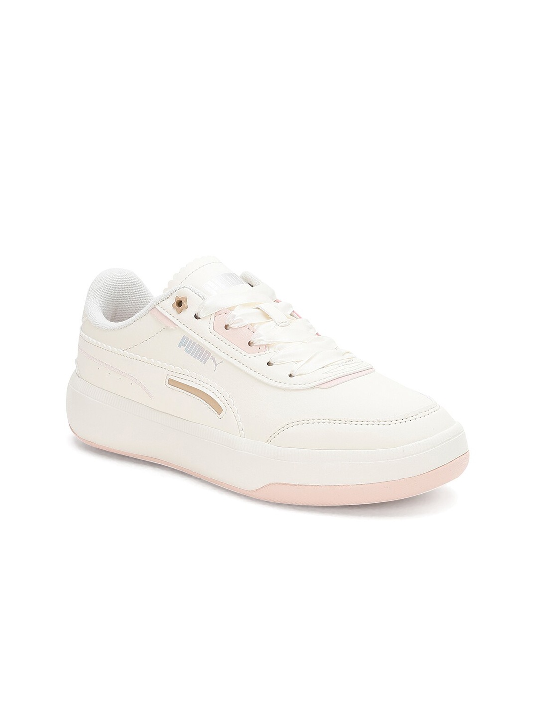 

Puma Women Tori Pixie Sneakers, Cream