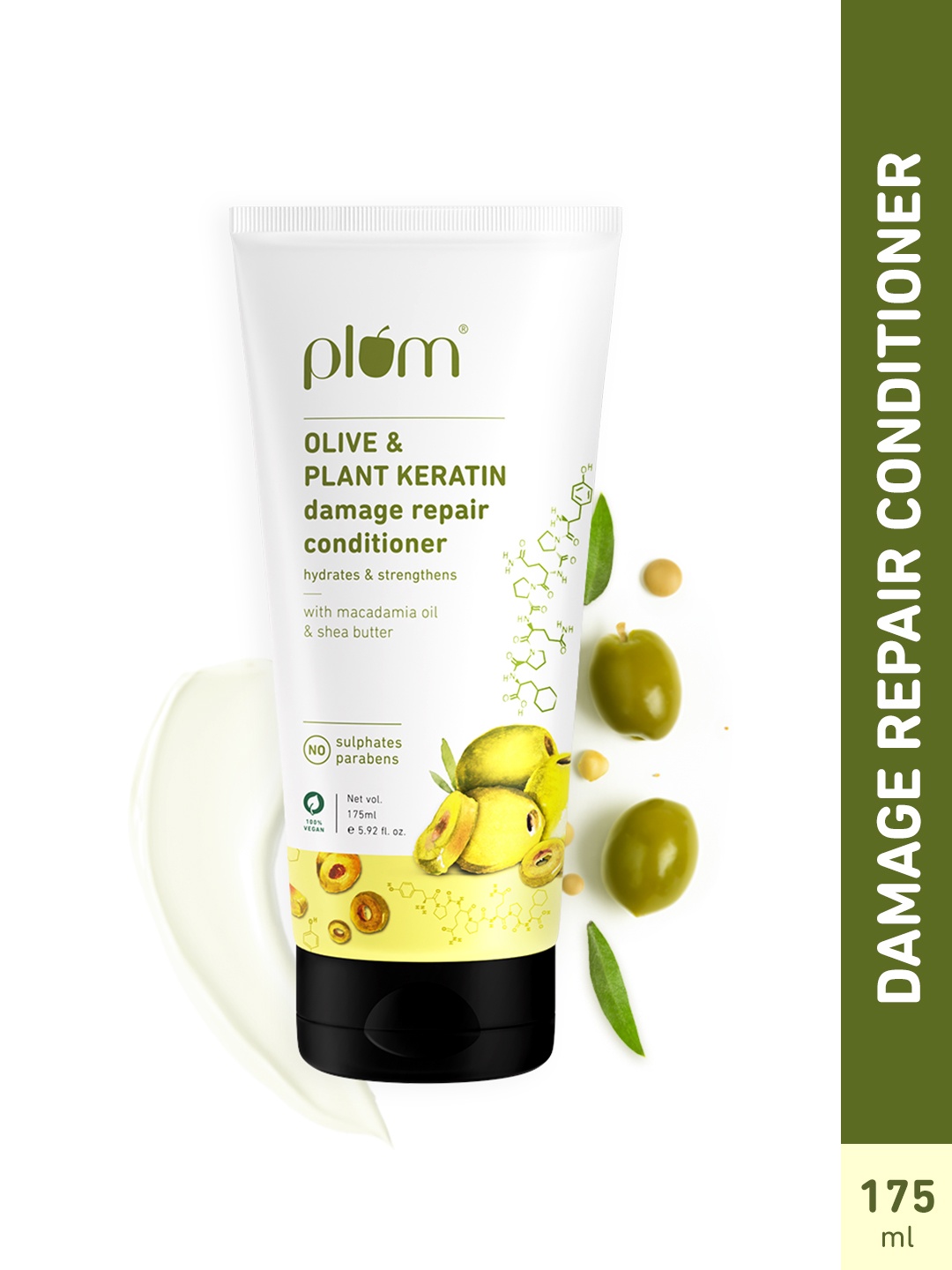 

Plum Olive & Plant Keratin Damage Repair Conditioner, Na