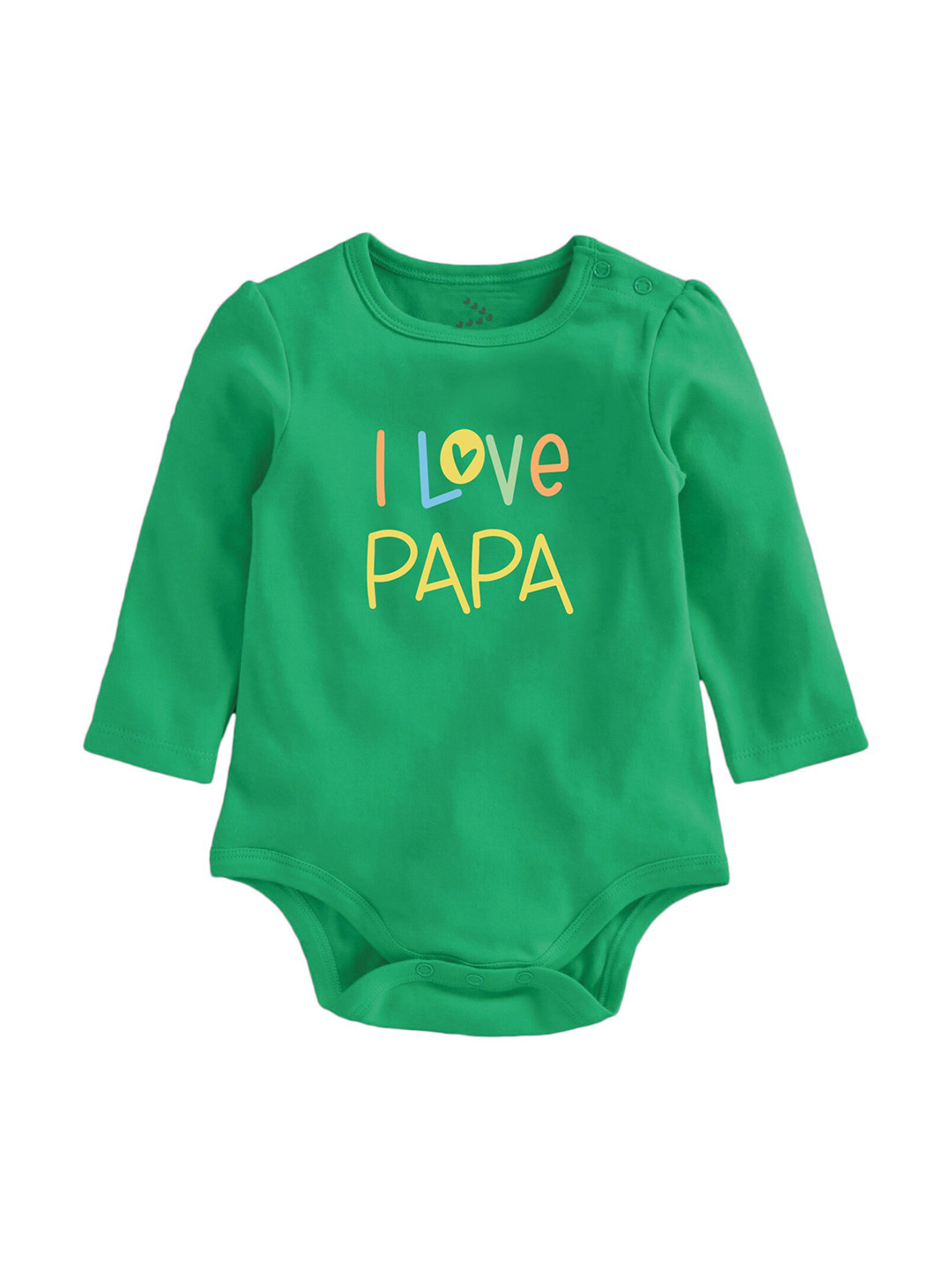 

Zeezeezoo Unisex Green Printed Pure Cotton Romper