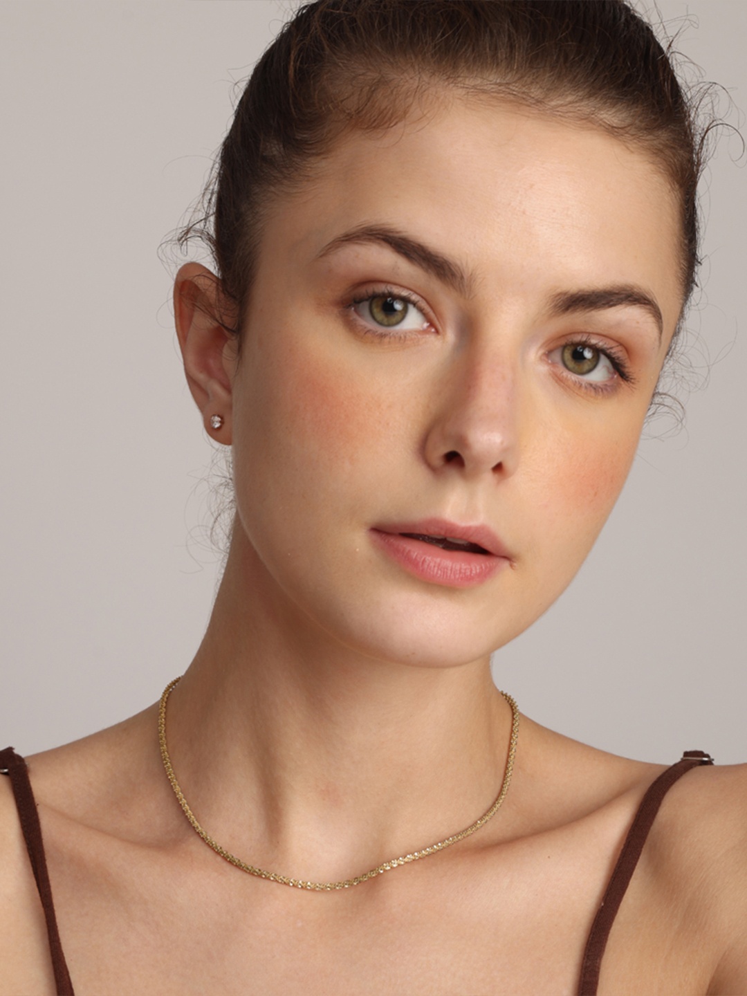 

PALMONAS Women Gold-Toned Gold-Plated Handcrafted Necklace