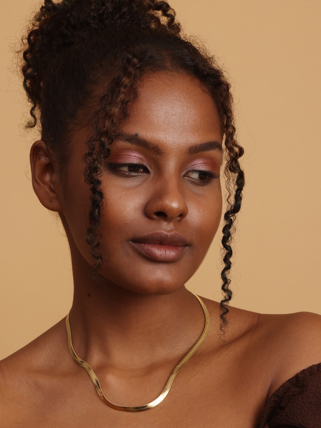 

PALMONAS Gold-Toned Gold-Plated Necklace Chain