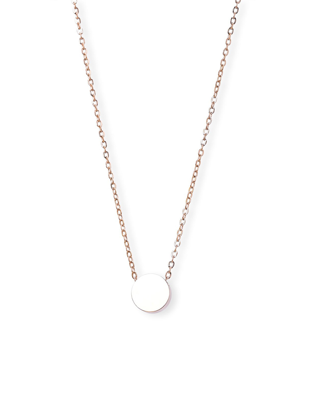 

PALMONAS Gold-Plated & White Chain