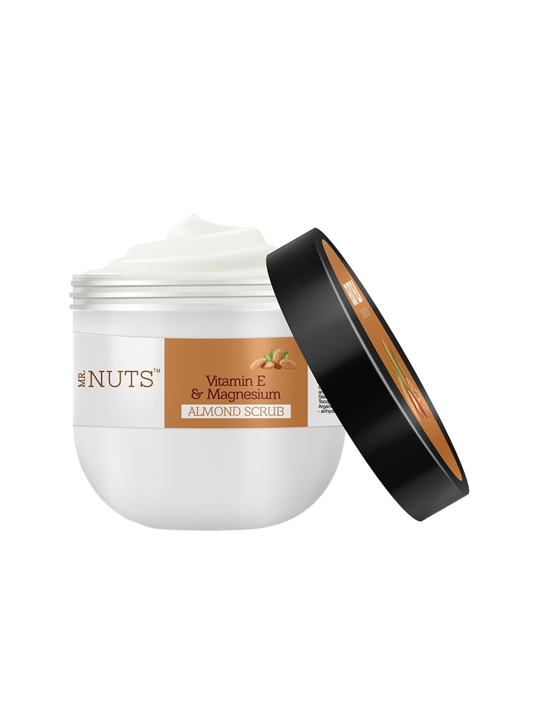 

BeautyRelay London MR Nuts Vitamin-E & Magnesium Almond Scrub - 180g, White