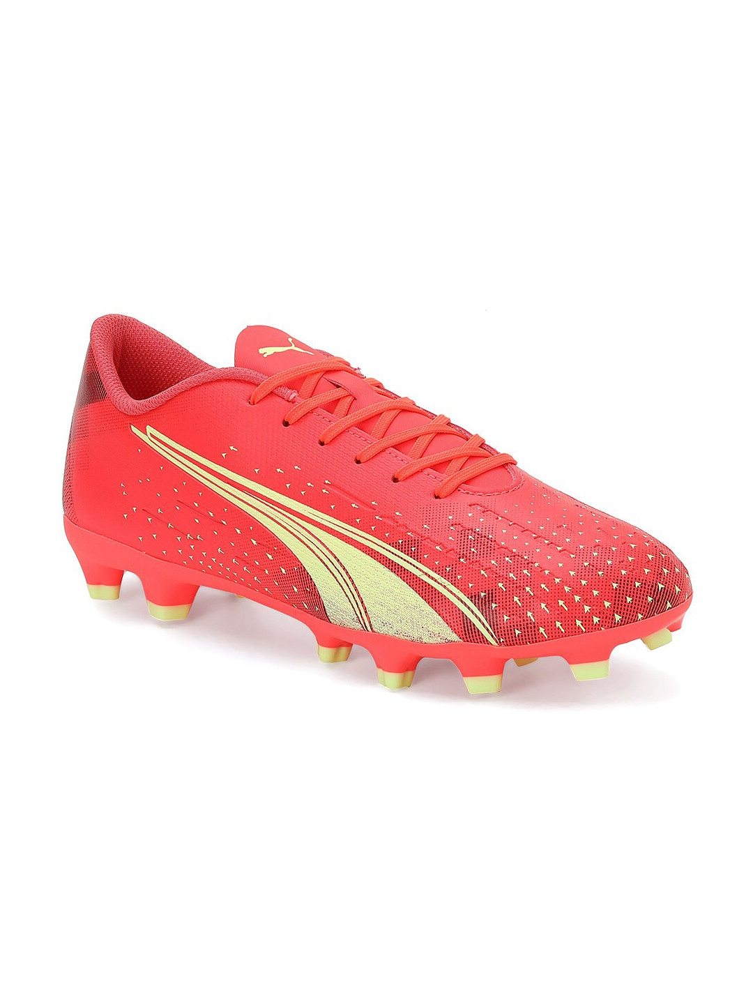 

Puma Men Orange & Yellow Ultra Play Football Boots
