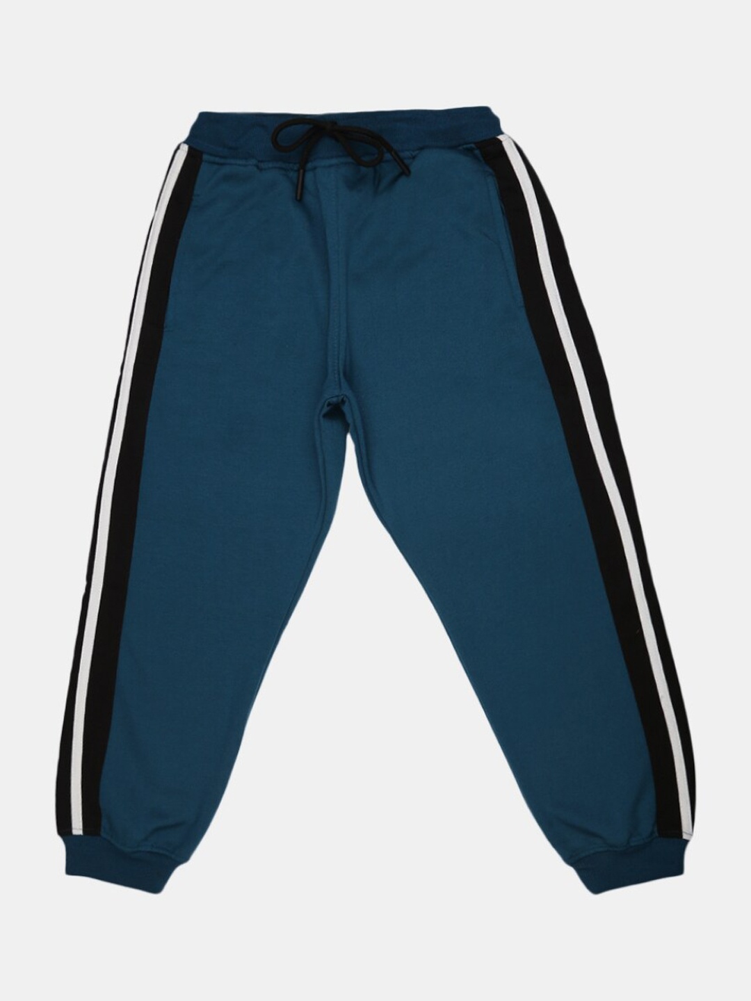 

V-Mart Girls Teal Solid Fleece Joggers