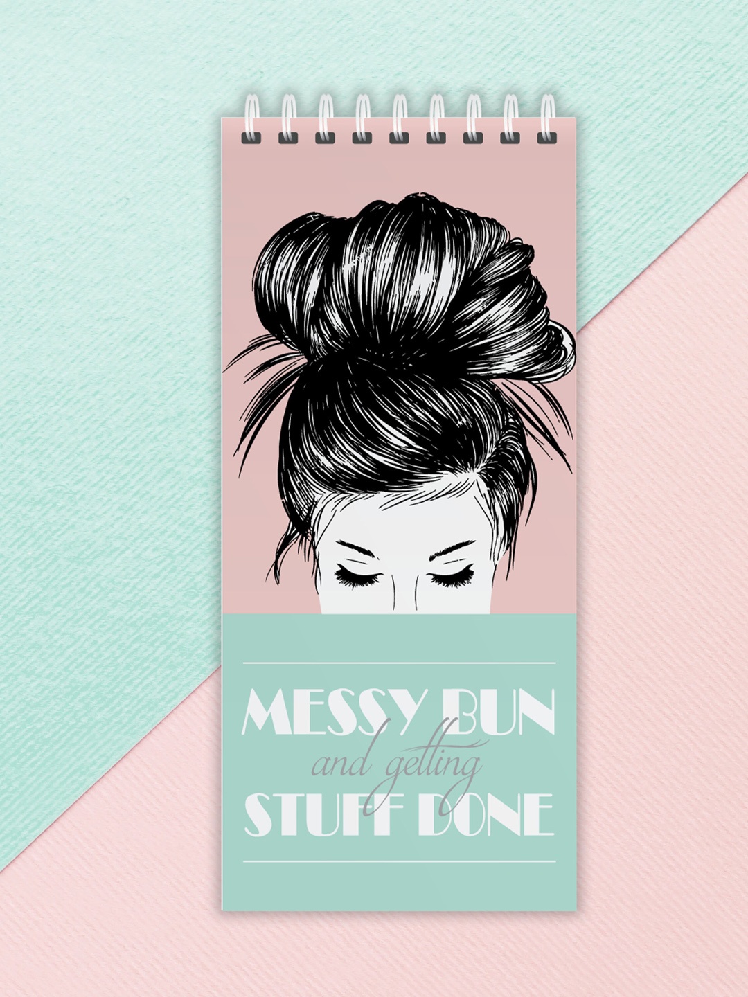 

HOUSE OF EDI Pink & White Printed To Do List Ruled Notepad