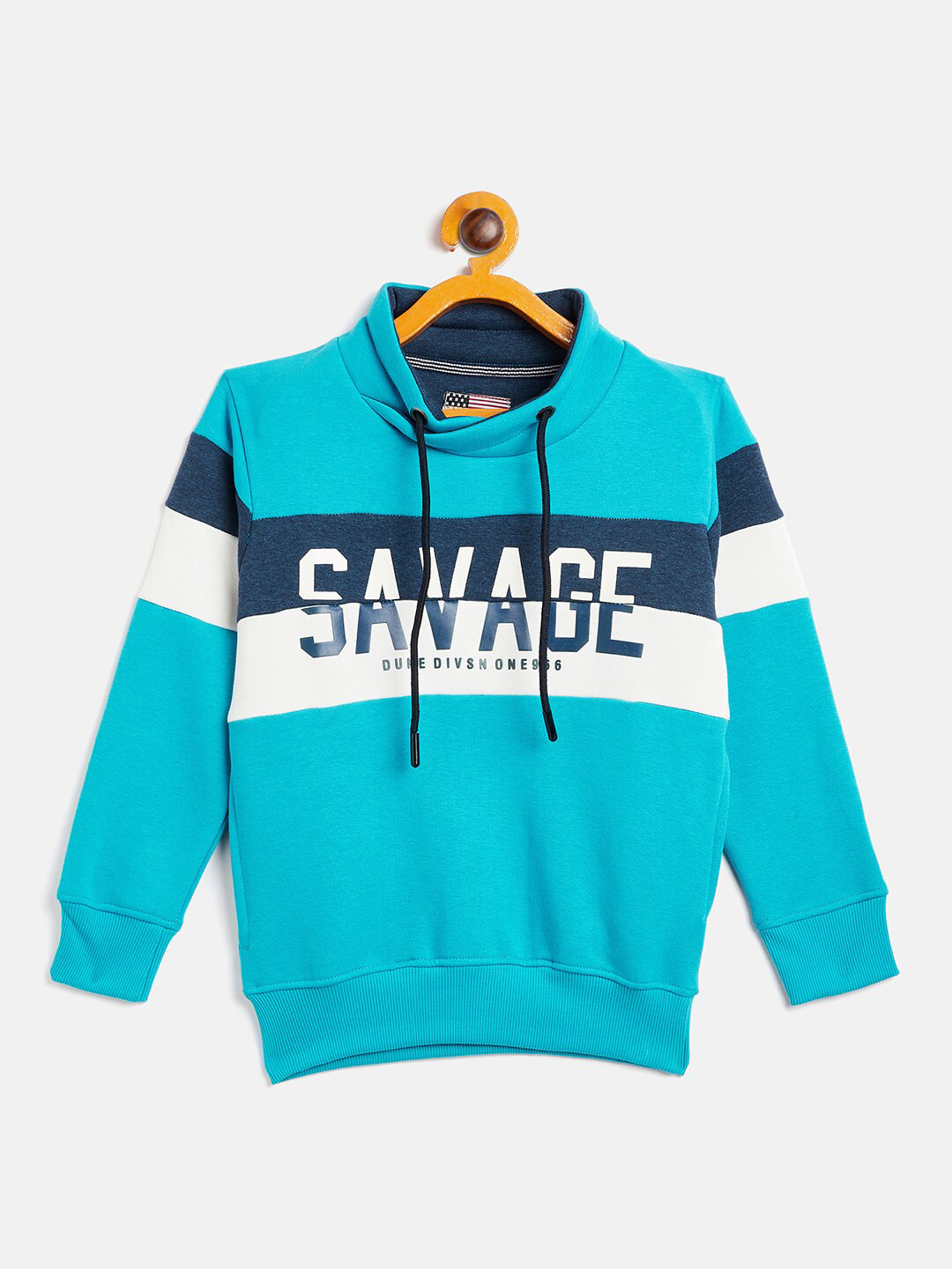 

Duke Boys Blue Typography Printed Fleece Sweatshirt