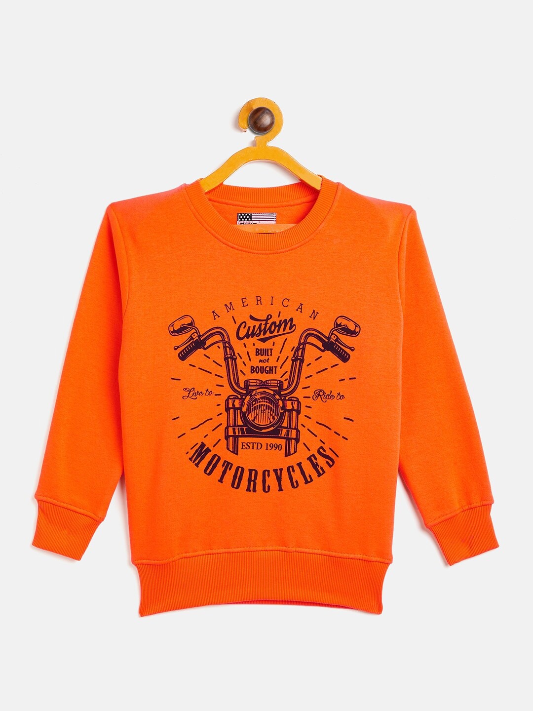 

Duke Boys Orange Printed Sweatshirt