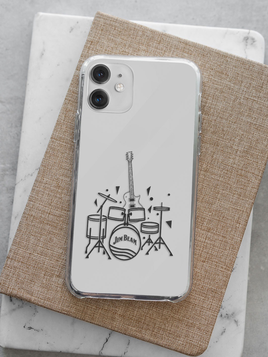 

macmerise White Printed iPhone 14 Plus Rubber Phone Case