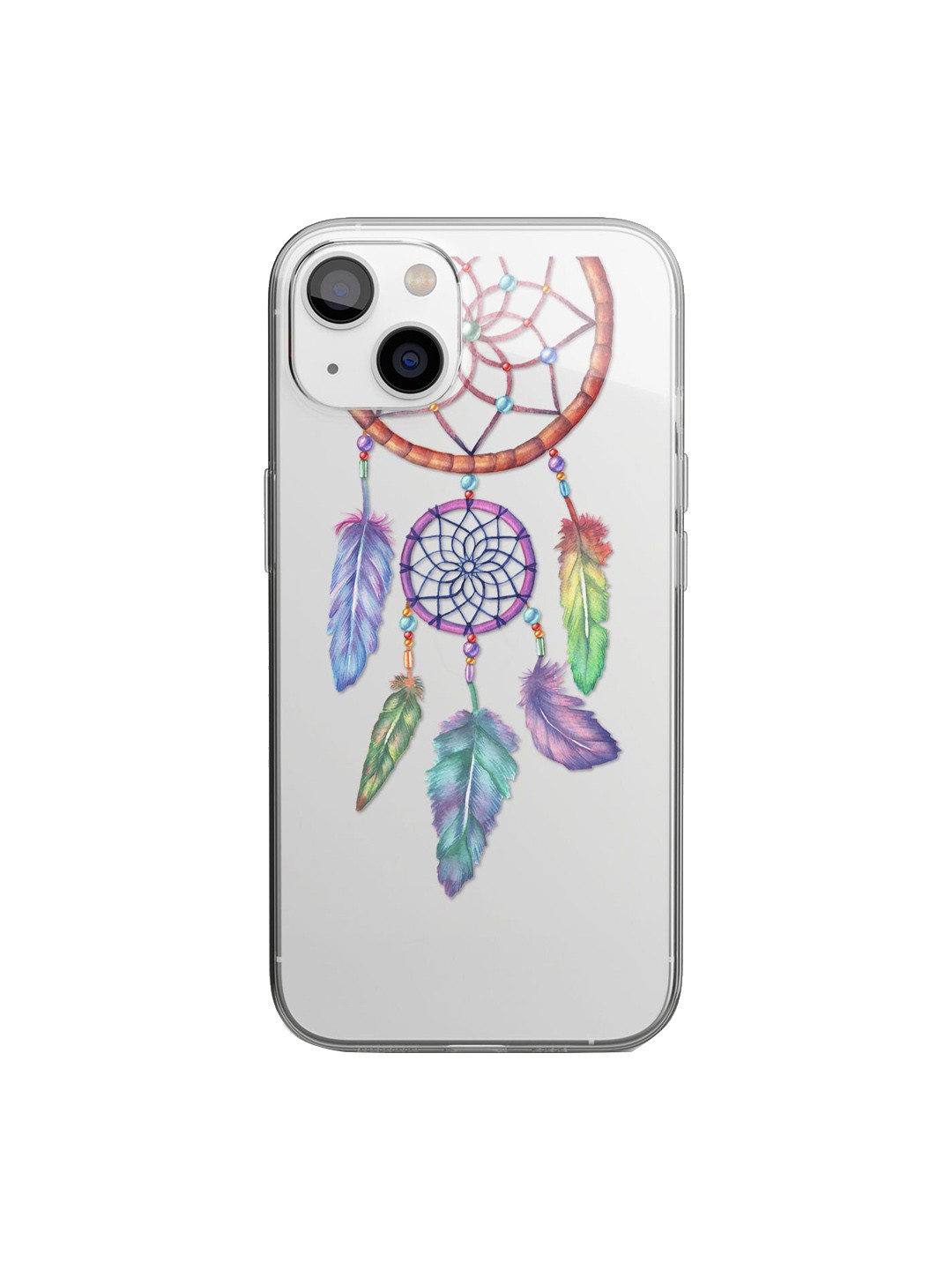 

macmerise Multiclour Dream Catcher Feathers iPhone 14 Plus Phone Case, Multi
