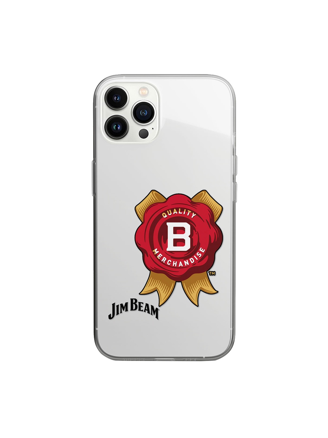 

macmerise White & Red Jim Beam iPhone 14 Pro Back Case
