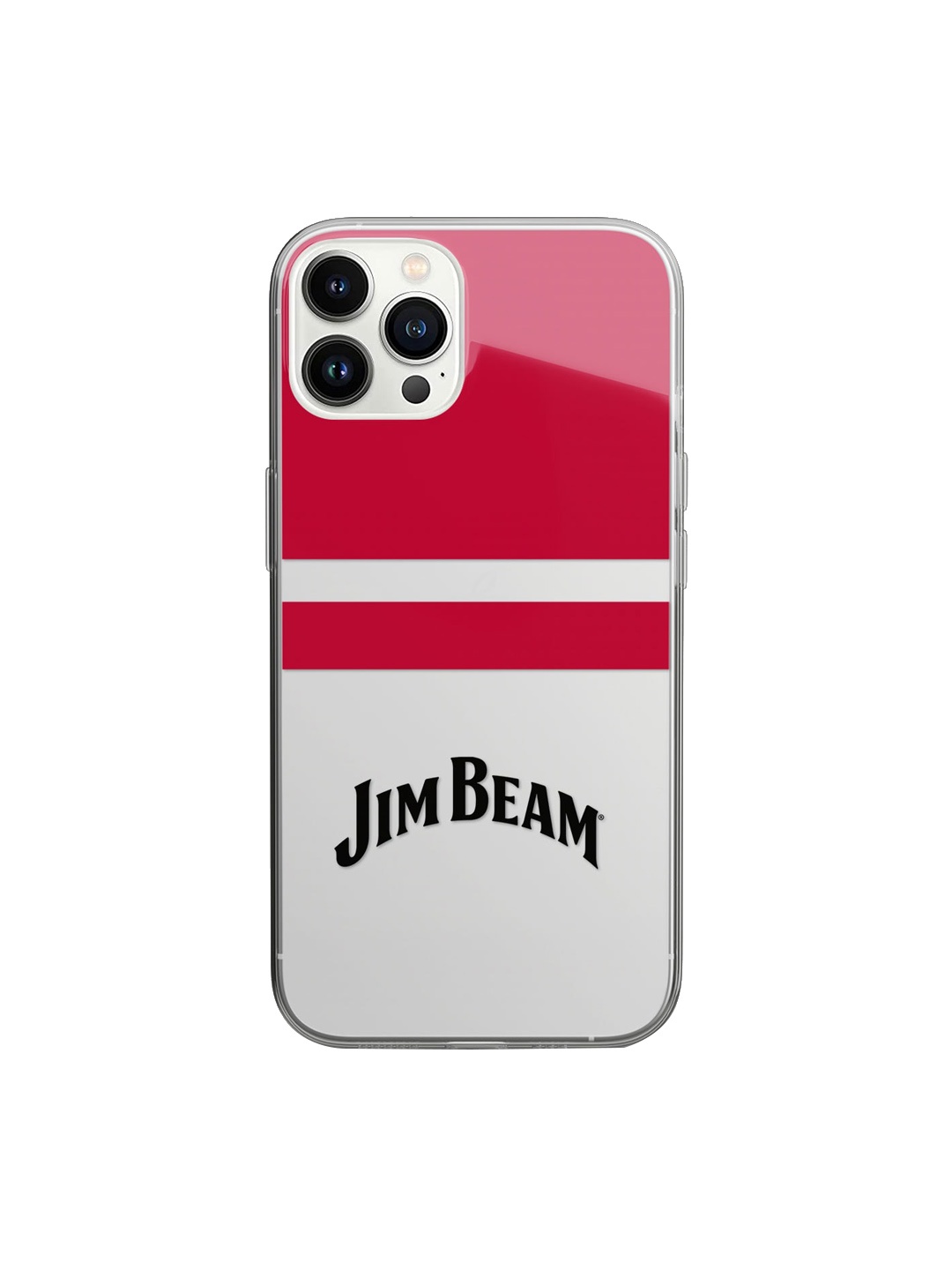 

macmerise White & Red Typography Printed Rubber iPhone 14 Pro Phone Case