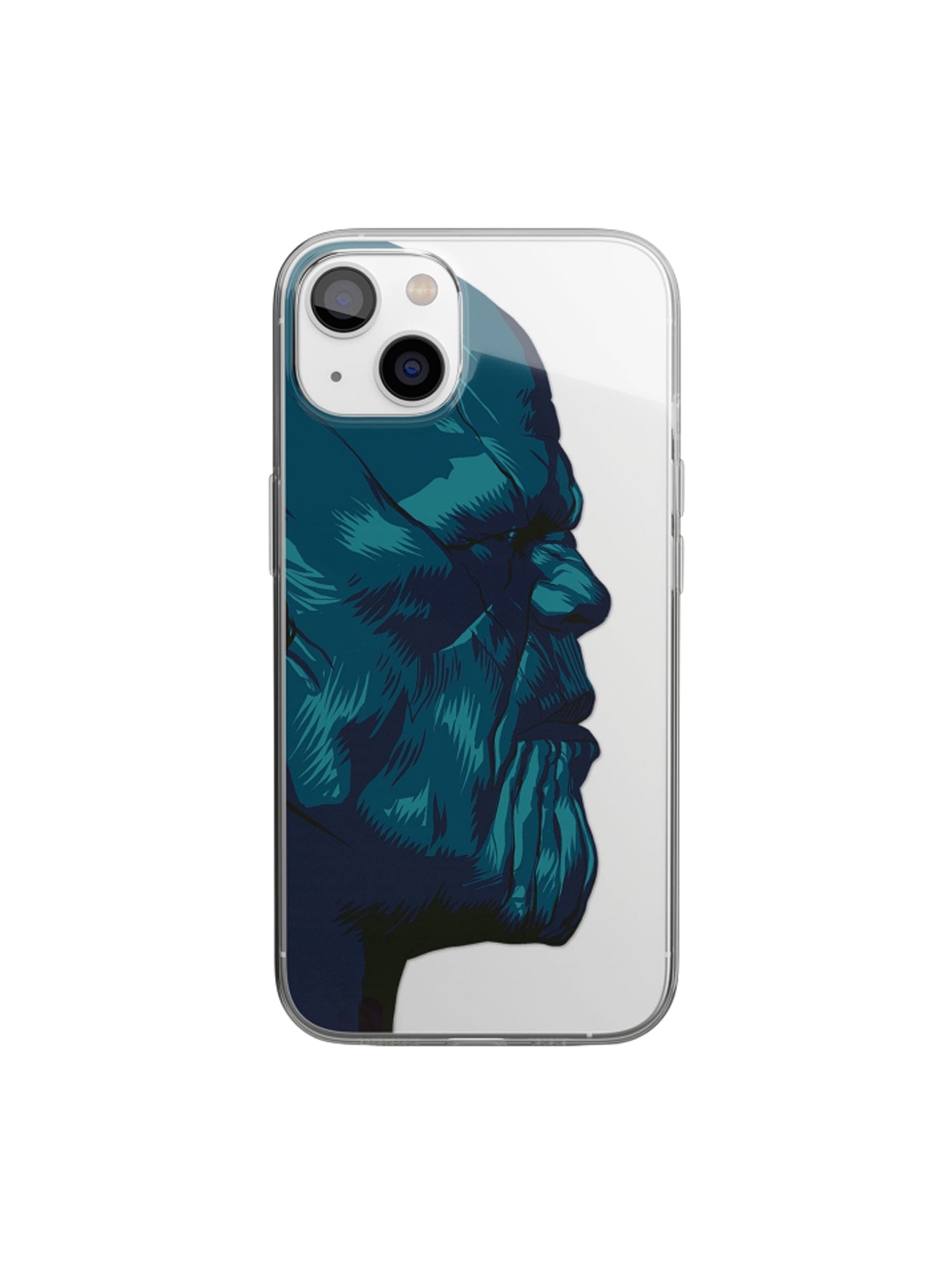 

macmerise White & Green Illuminated Thanos Design iPhone 14 Plus Back Case