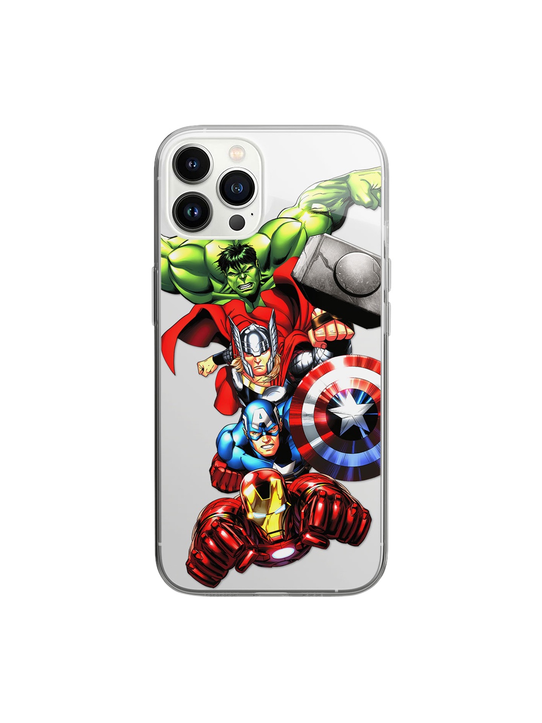 

macmerise Multi-Coloured Printed Avengers Fury Design iPhone 14 Pro Phone Back Case