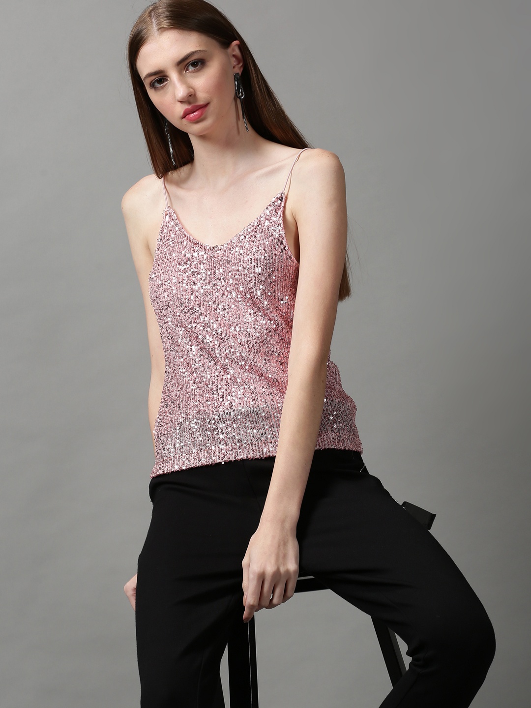 

SHOWOFF Pink Print Top