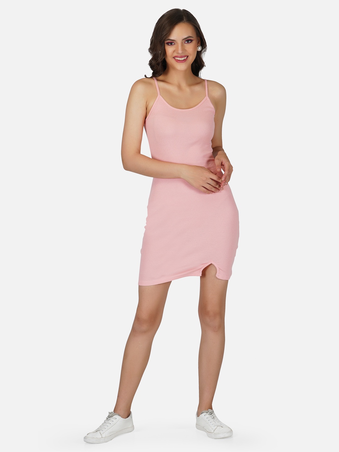 

Tinted Women Pink Bodycon Dress