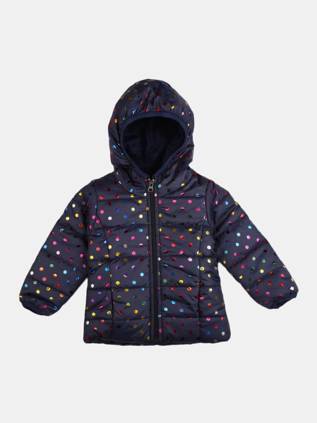

V-Mart Kids Navy Blue Lightweight Puffer Jacket