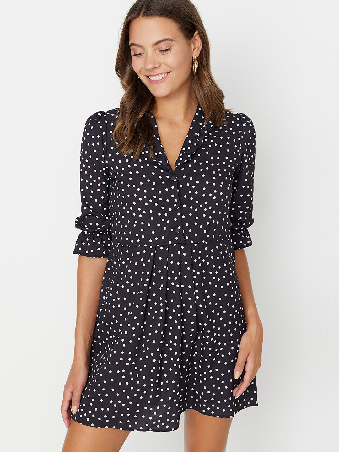 

Trendyol Women Black Shirt Dress