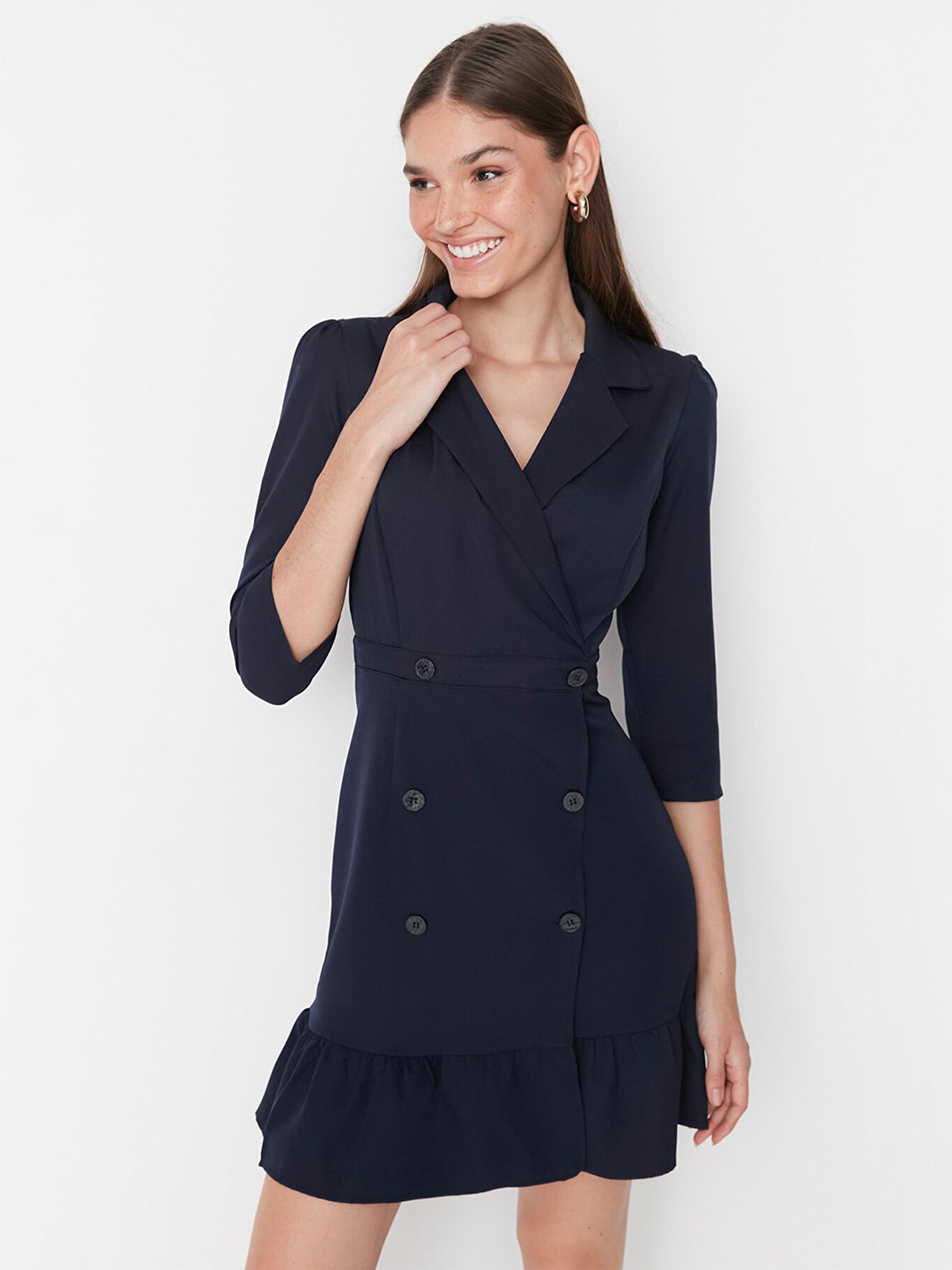 

Trendyol Navy Blue Dress