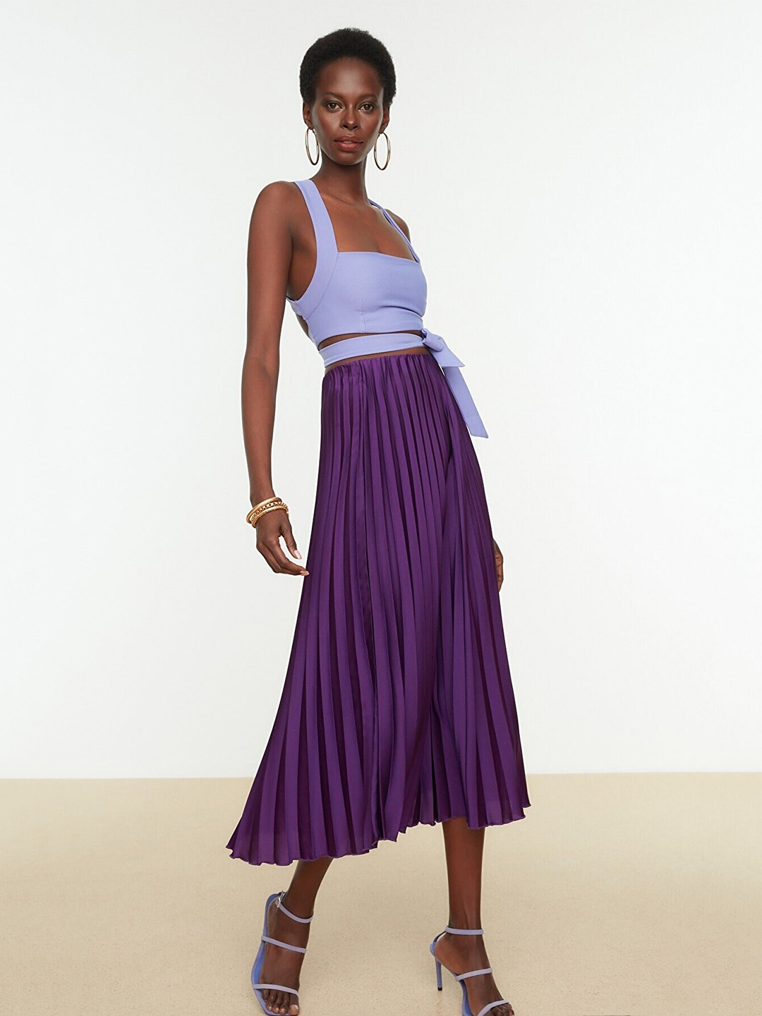 

Trendyol Women Violet Bralette Crop Top
