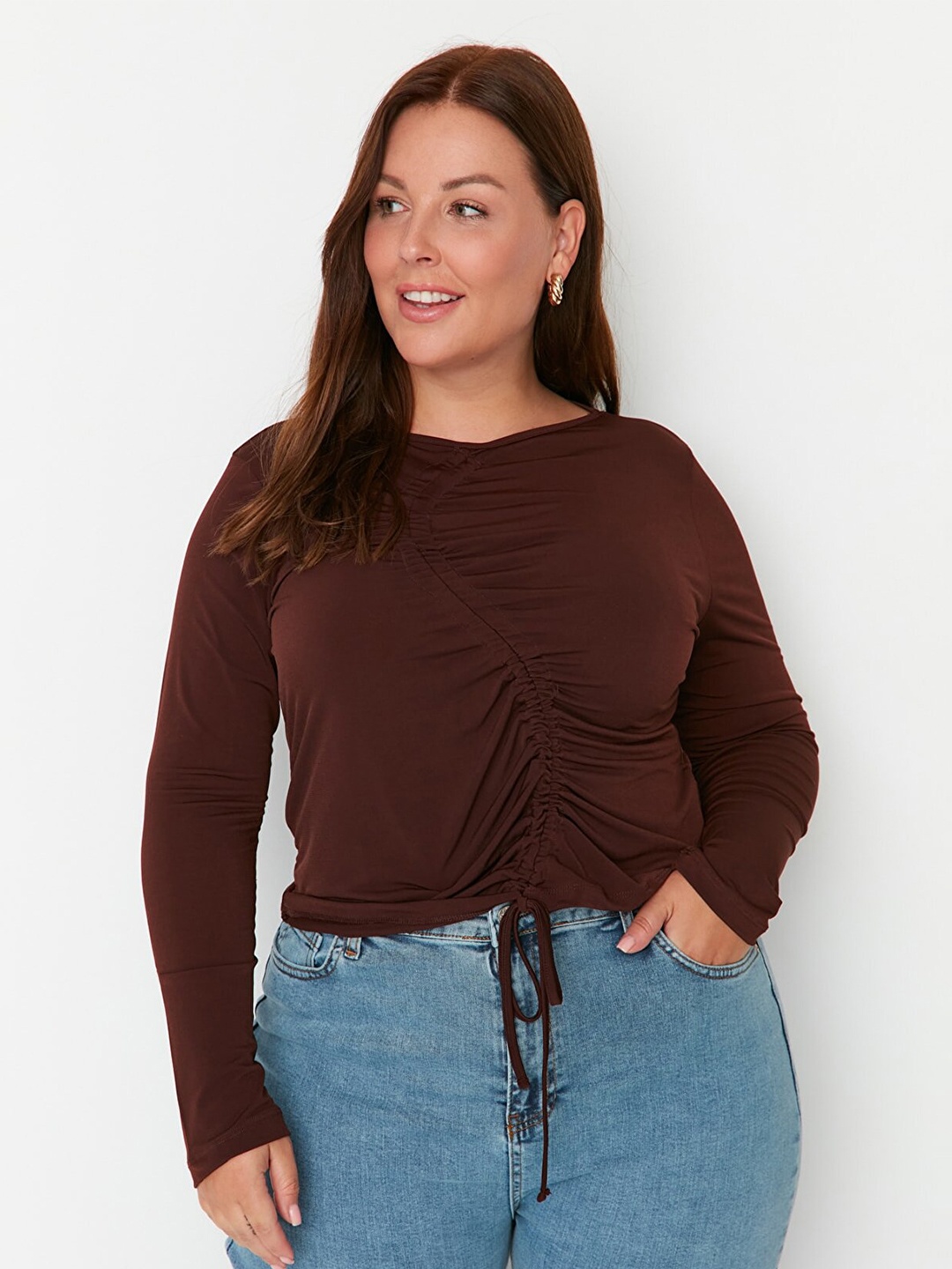 

Trendyol Brown Top