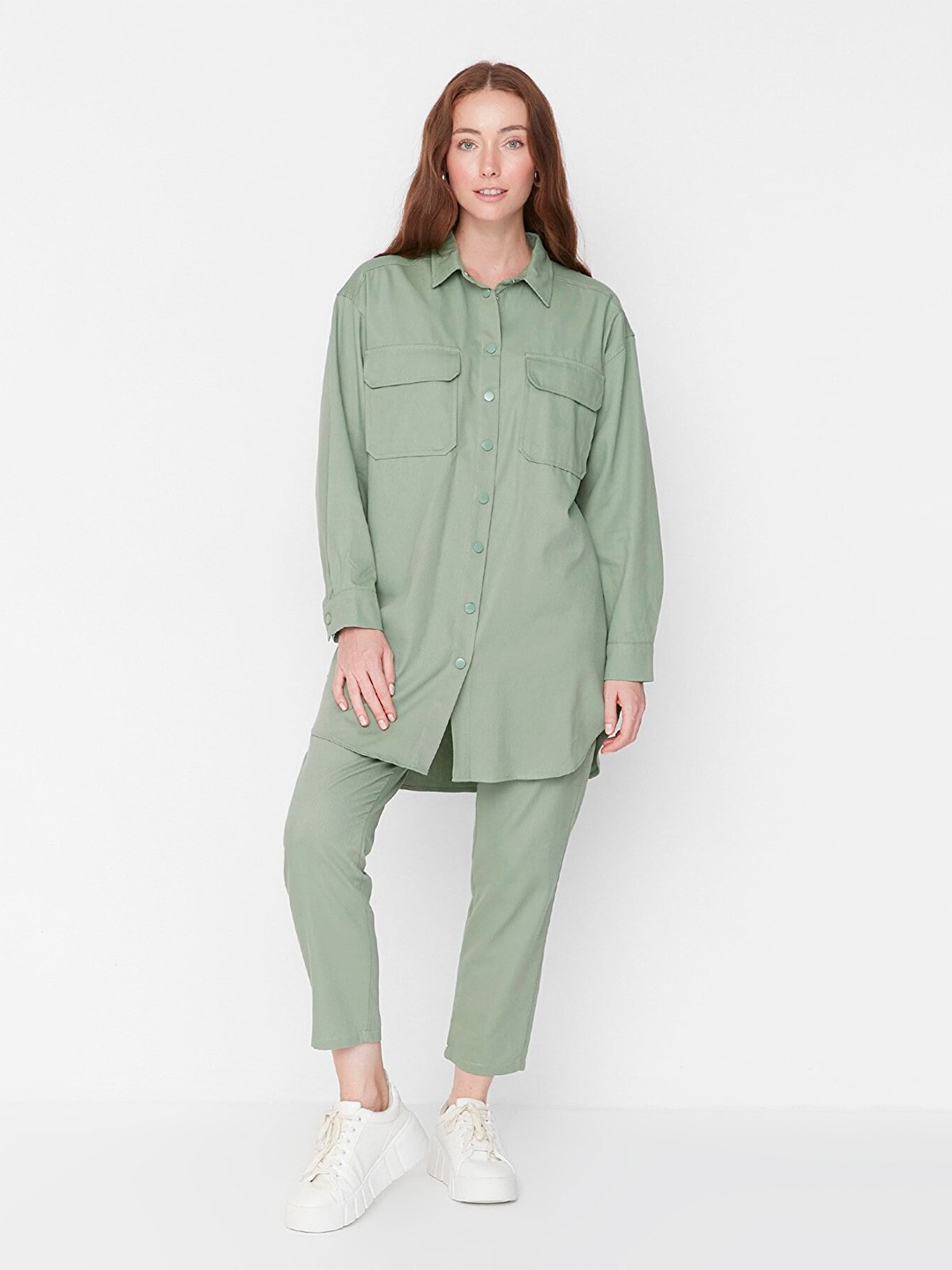 

Trendyol Khaki Nightdress