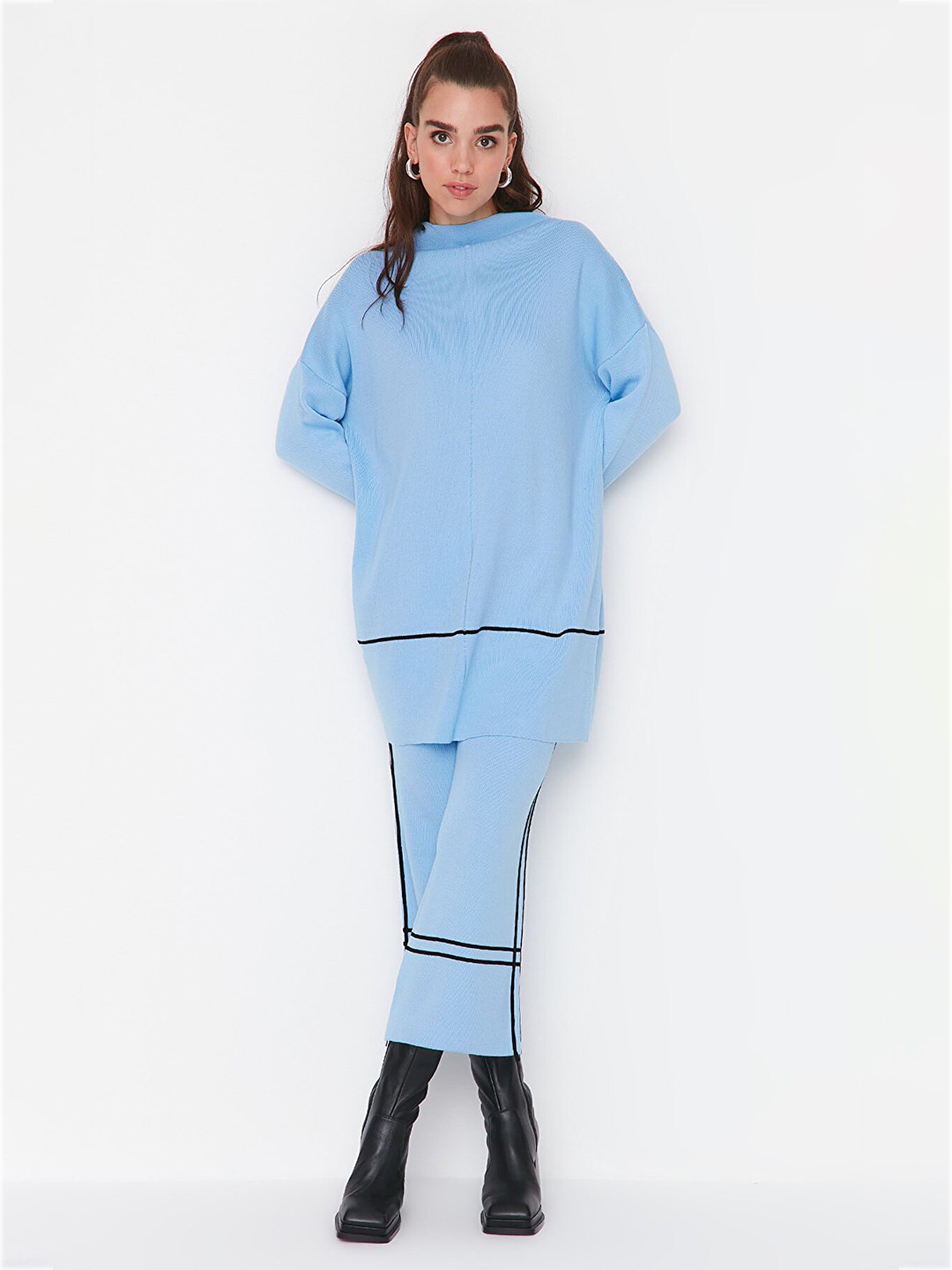 

Trendyol Blue Nightdress