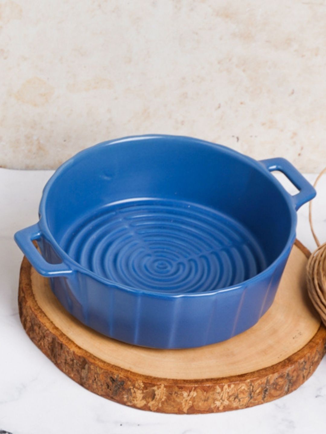 

Nestasia Blue Solid Baking Dish