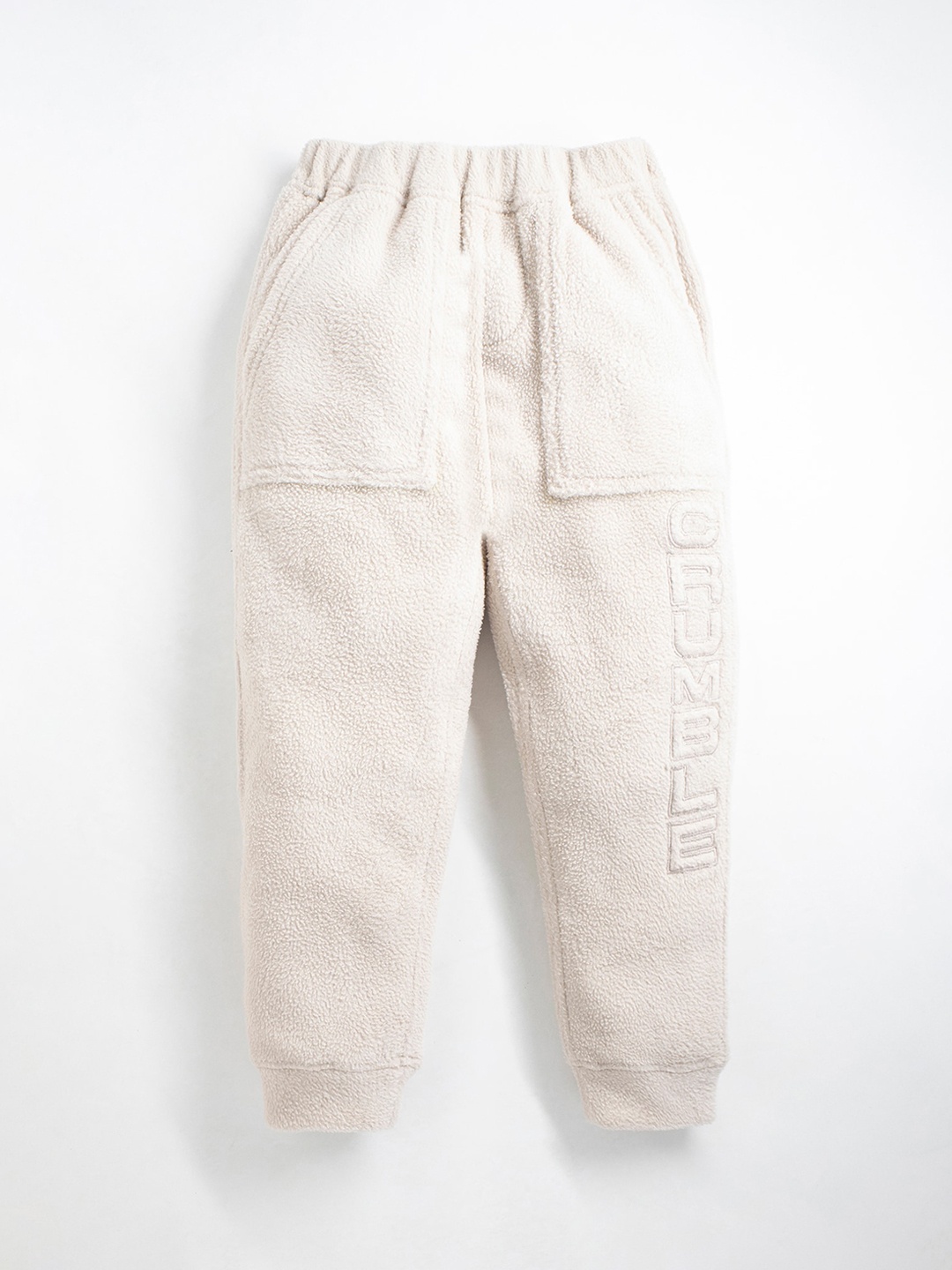 

Cherry Crumble Girls Beige Mid Rise Regular Fit Joggers Trouser