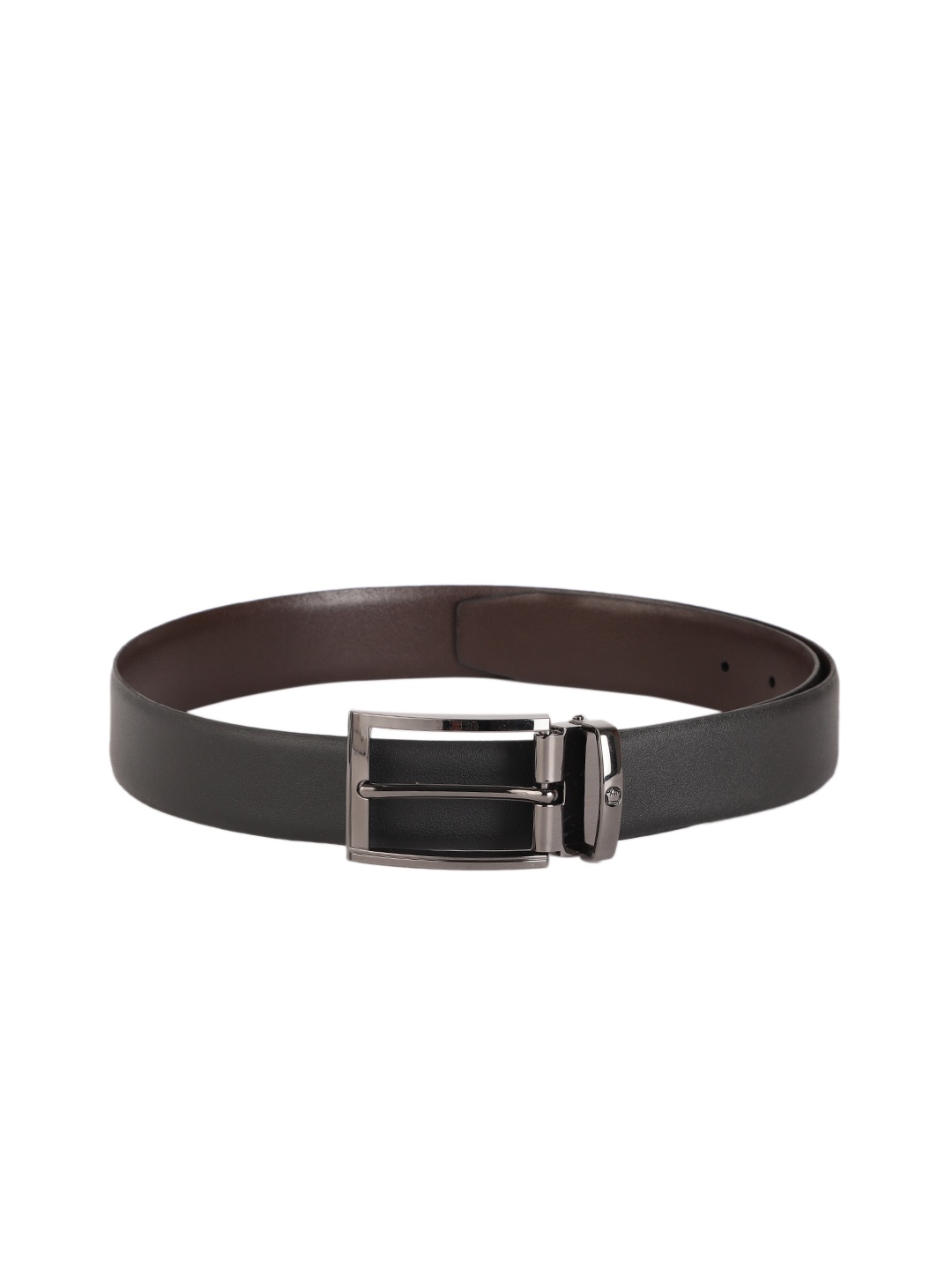 

Louis Philippe Men Black Leather Belt