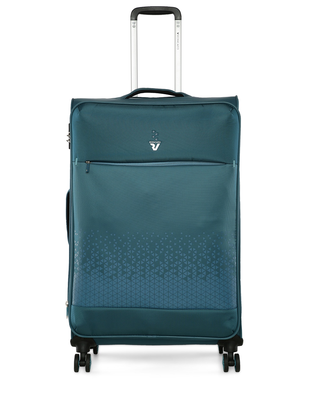 

RONCATO CROSSLITE Range Petrolo 30" Large Soft Trolley Bag, Teal