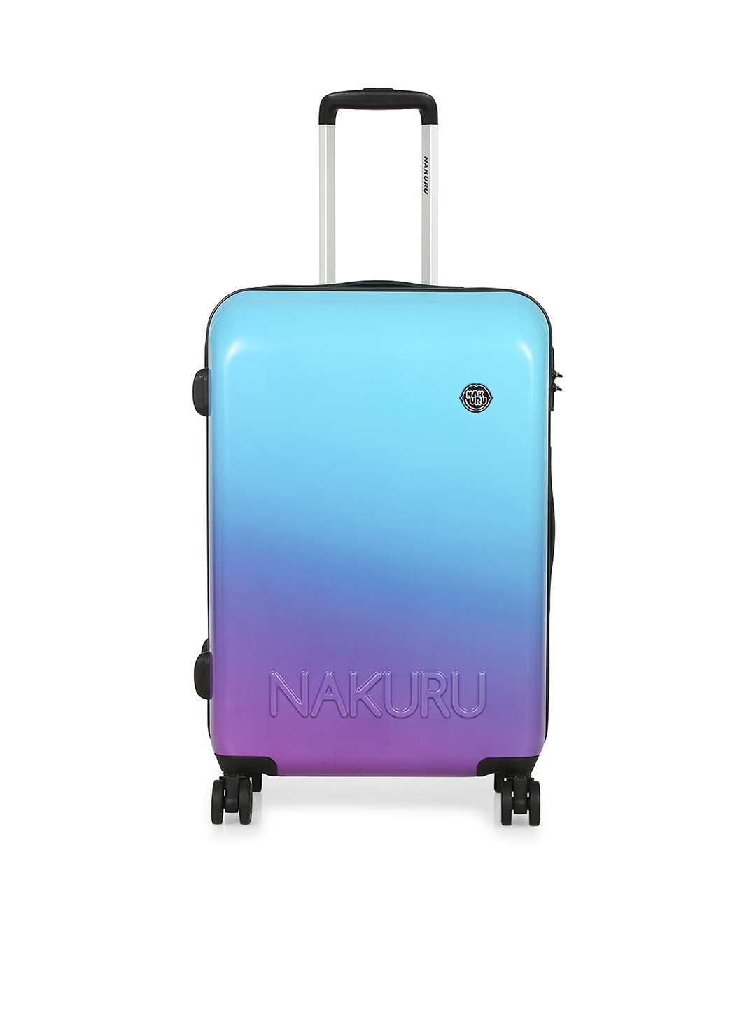 

NAKURU Lakeview Expedition Hard 24" Medium Luggage Trolley Suitcase, Blue
