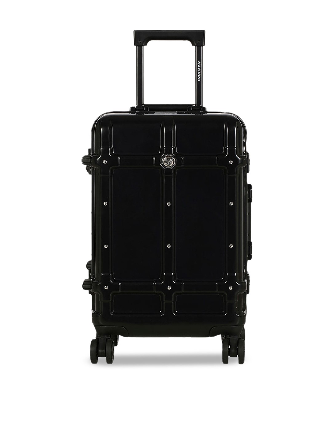 

NAKURU Quantum Quest YWD-2146 Range 360-Degree Rotation Hard 20" Cabin Trolley Suitcase, Black