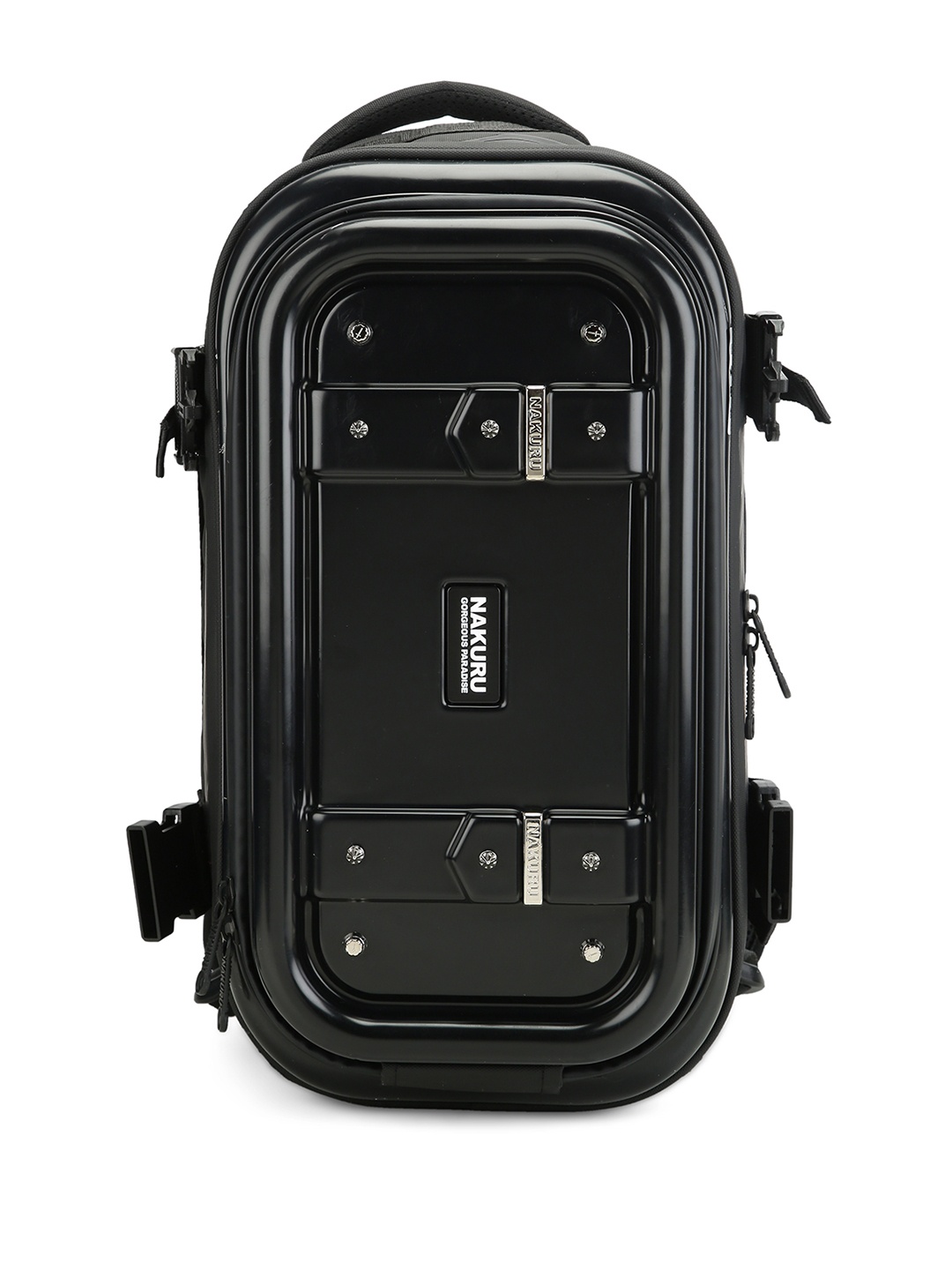 

NAKURU Horizon Travel Gear Shiny Hard Soft S16 One Size Backpack, Black