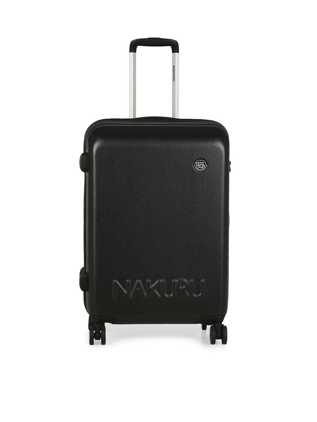 

NAKURU Lakeview Expedition Matt Hard Sided 24" Medium Trolley Suitcase, Black