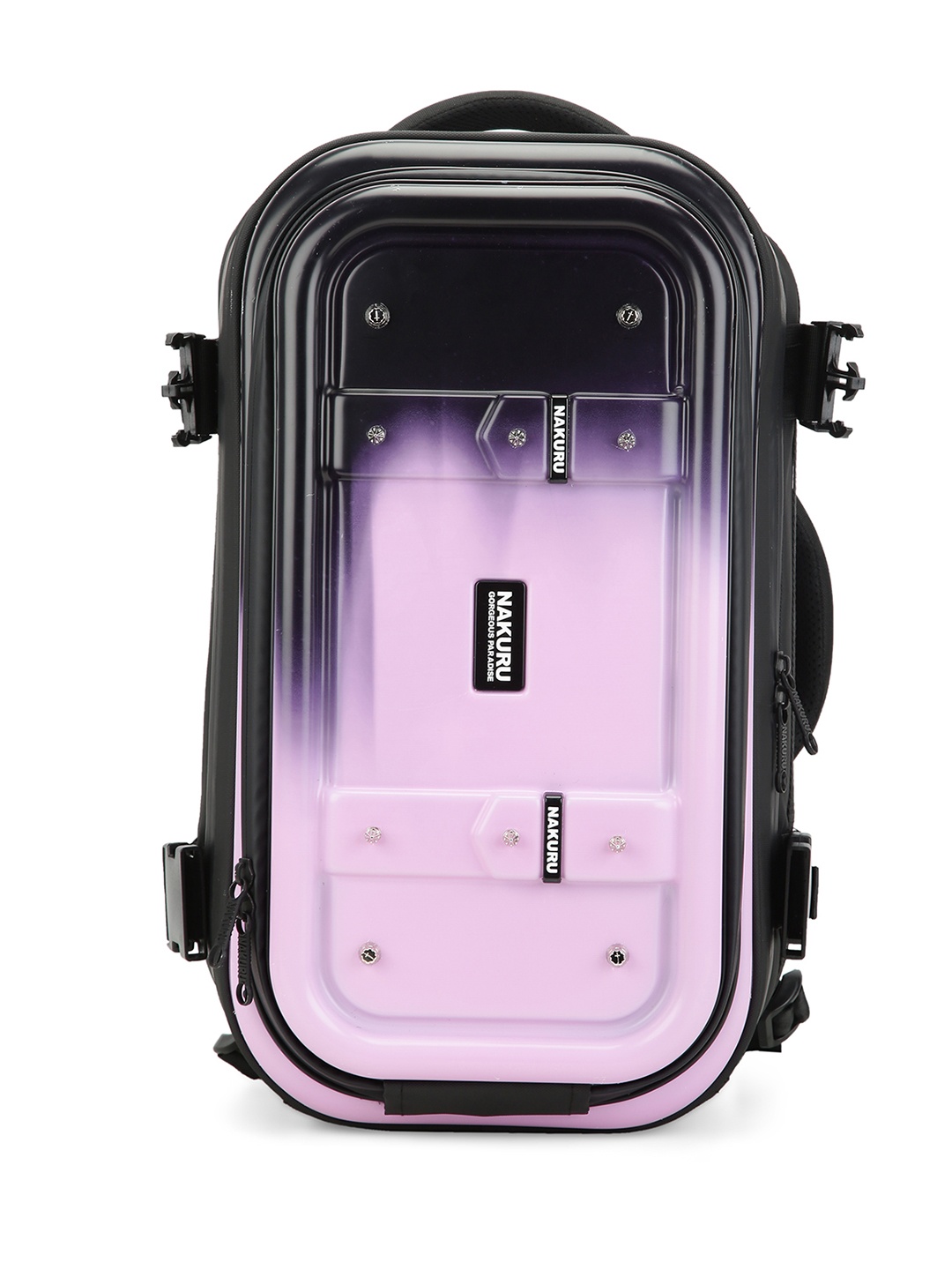 

NAKURU HORIZON TRAVEL GEAR Range Pink Black One Size Hard & Soft Backpack