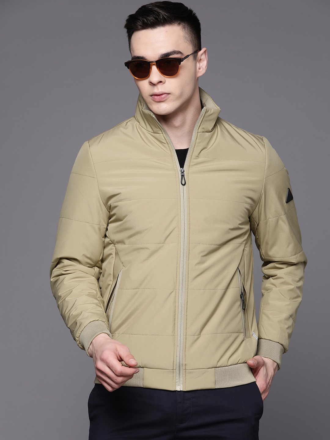 

Louis Philippe Sport Padded Jacket, Beige