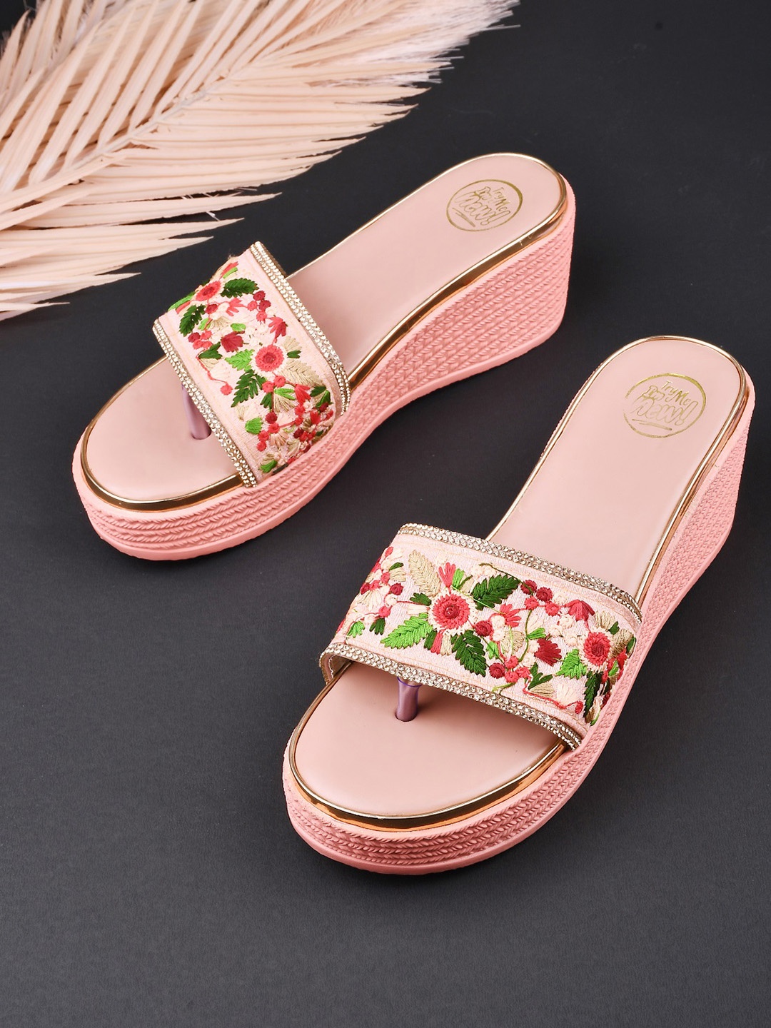 

Try Me Women Wedge Heels, Pink