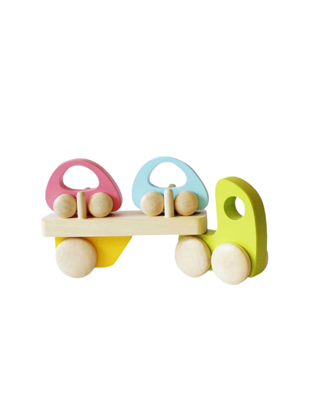

shumee Kids Beige Solid Transporter Truck