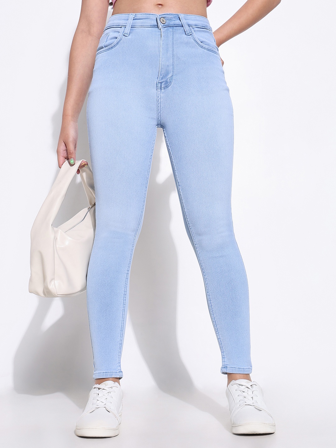 

SHOWOFF Women Blue Skinny Fit Stretchable Jeans