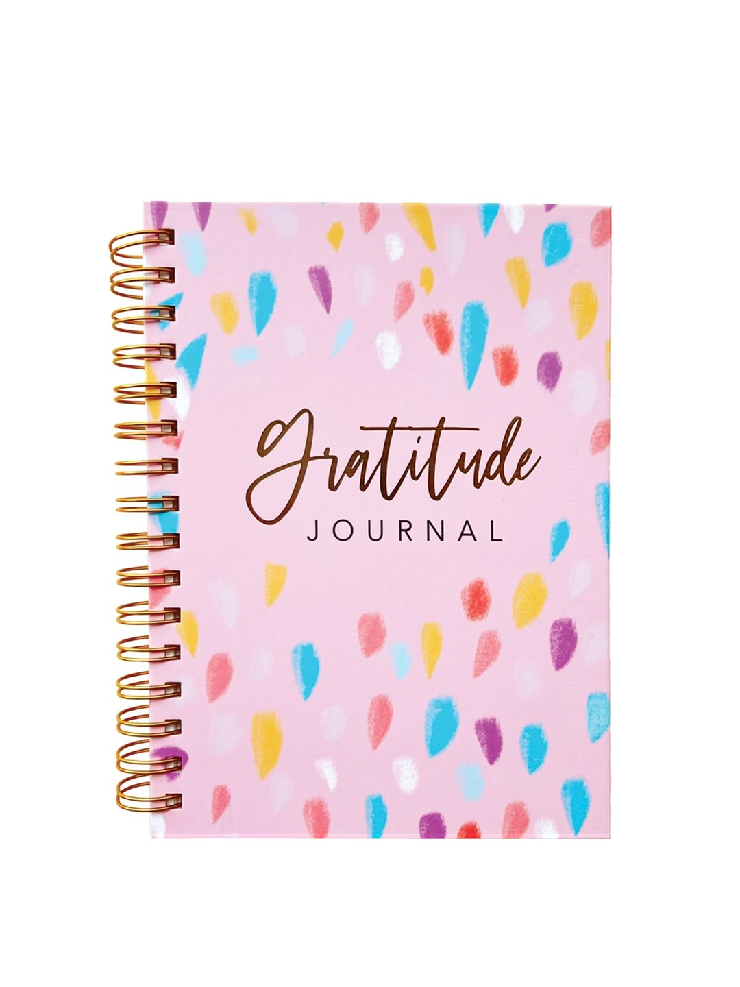

happywagon Pack of 2 Pink Confetti Gratitude Journal Stationery