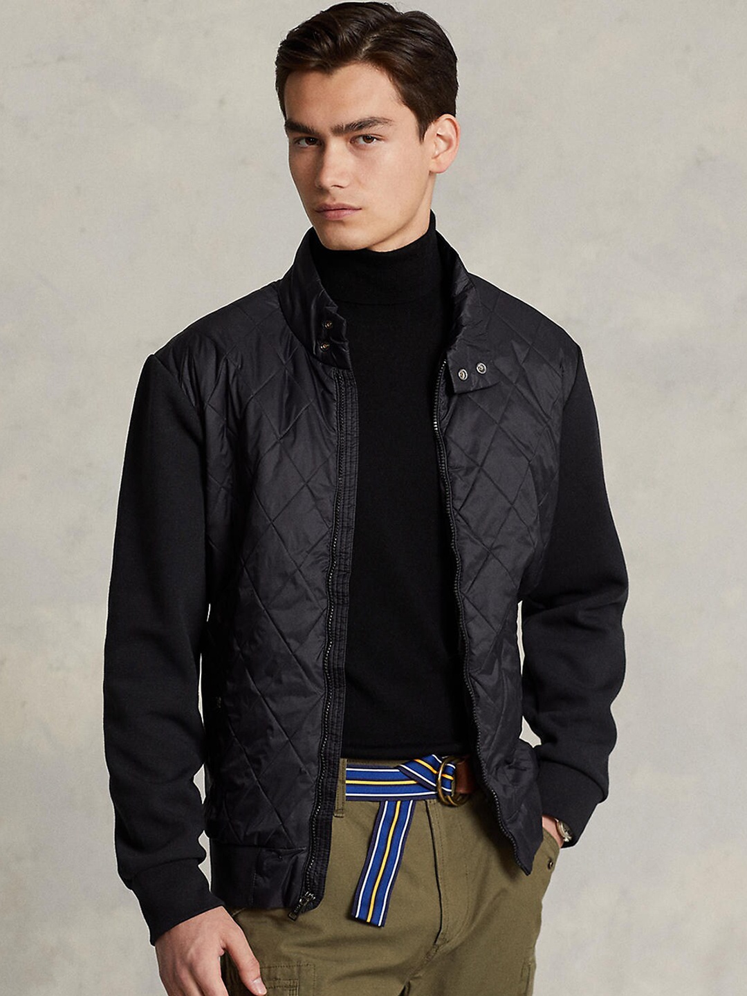 

Polo Ralph Lauren Men Black Lightweight Quilted Jacket