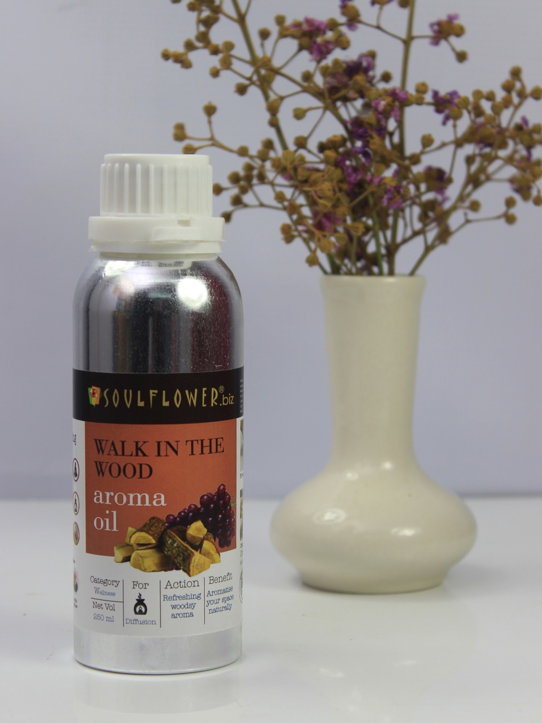 

Soulflower Walk in the Woods Aroma Oil 250 ml, Silver