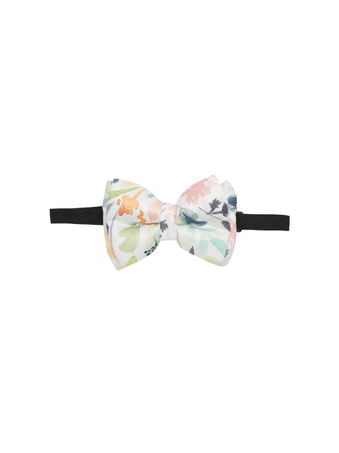 

WIGGLE TWIDDLE White & Green Printed Dog Collar