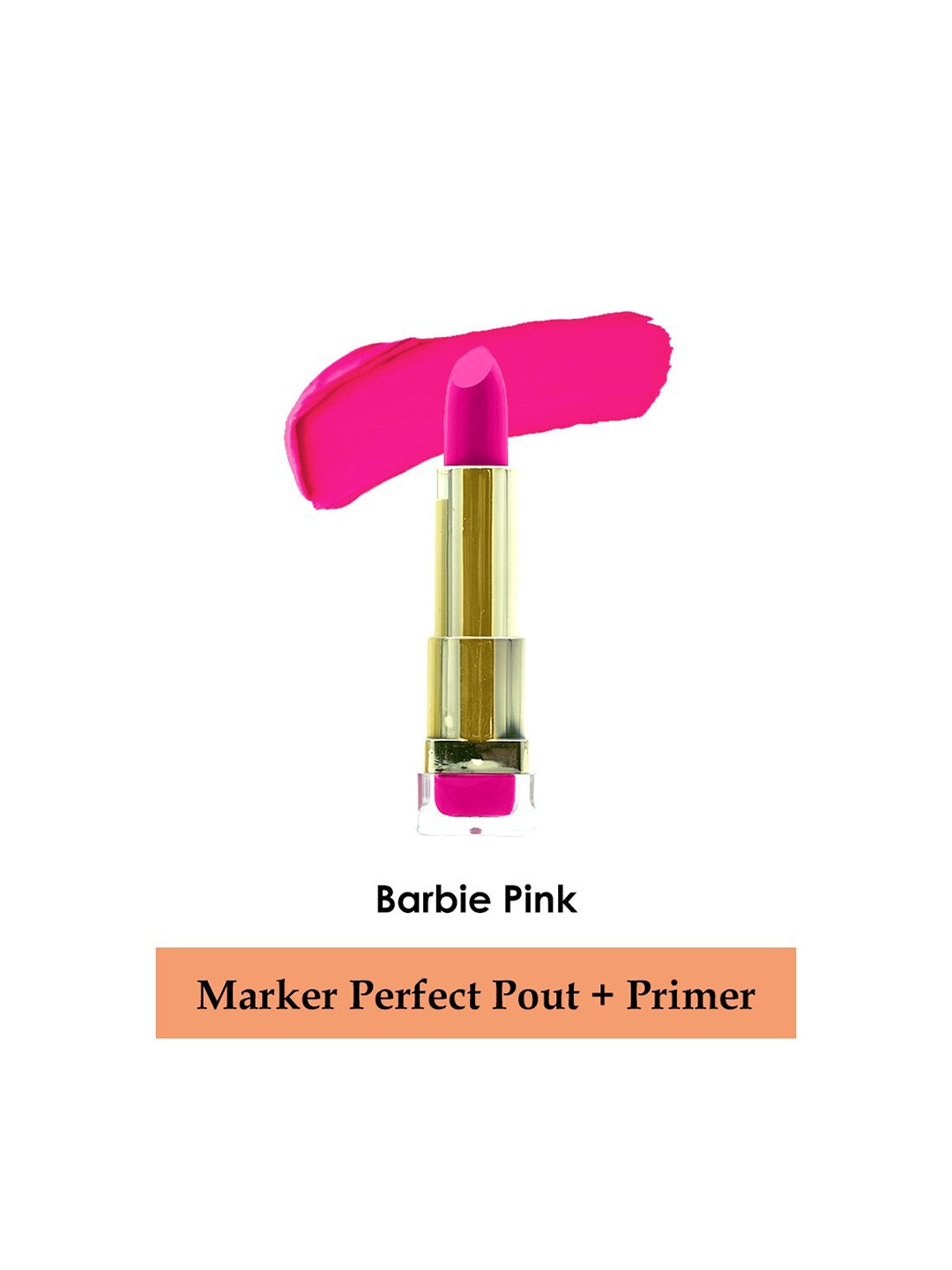 

BeautyRelay London Long-Lasting Perfect Pout + Primer Lipstick 3.5 g - Barbie Pink