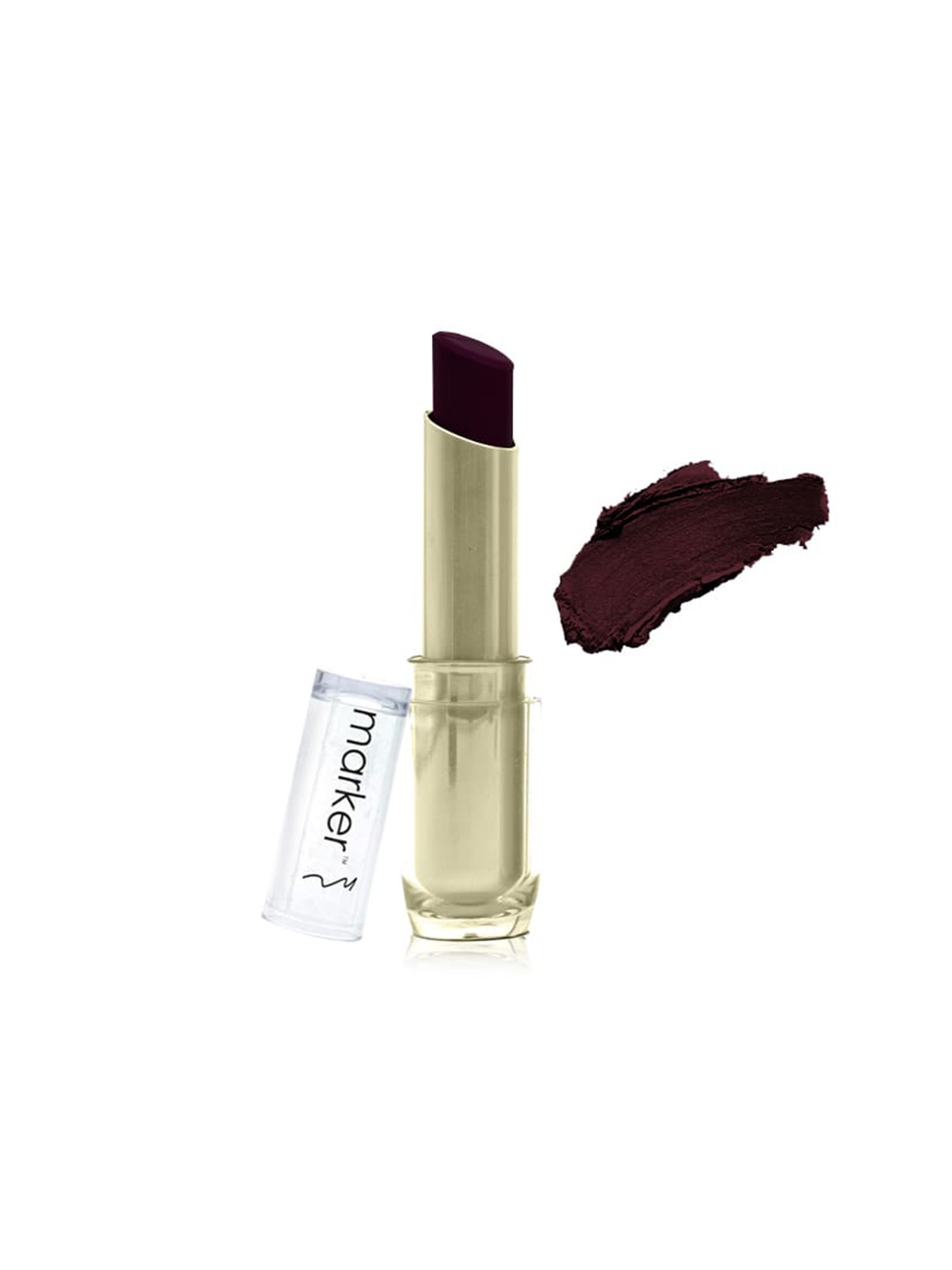 

BeautyRelay London Marker Shine Glamm Lipstick 3.5g- Umber, Brown