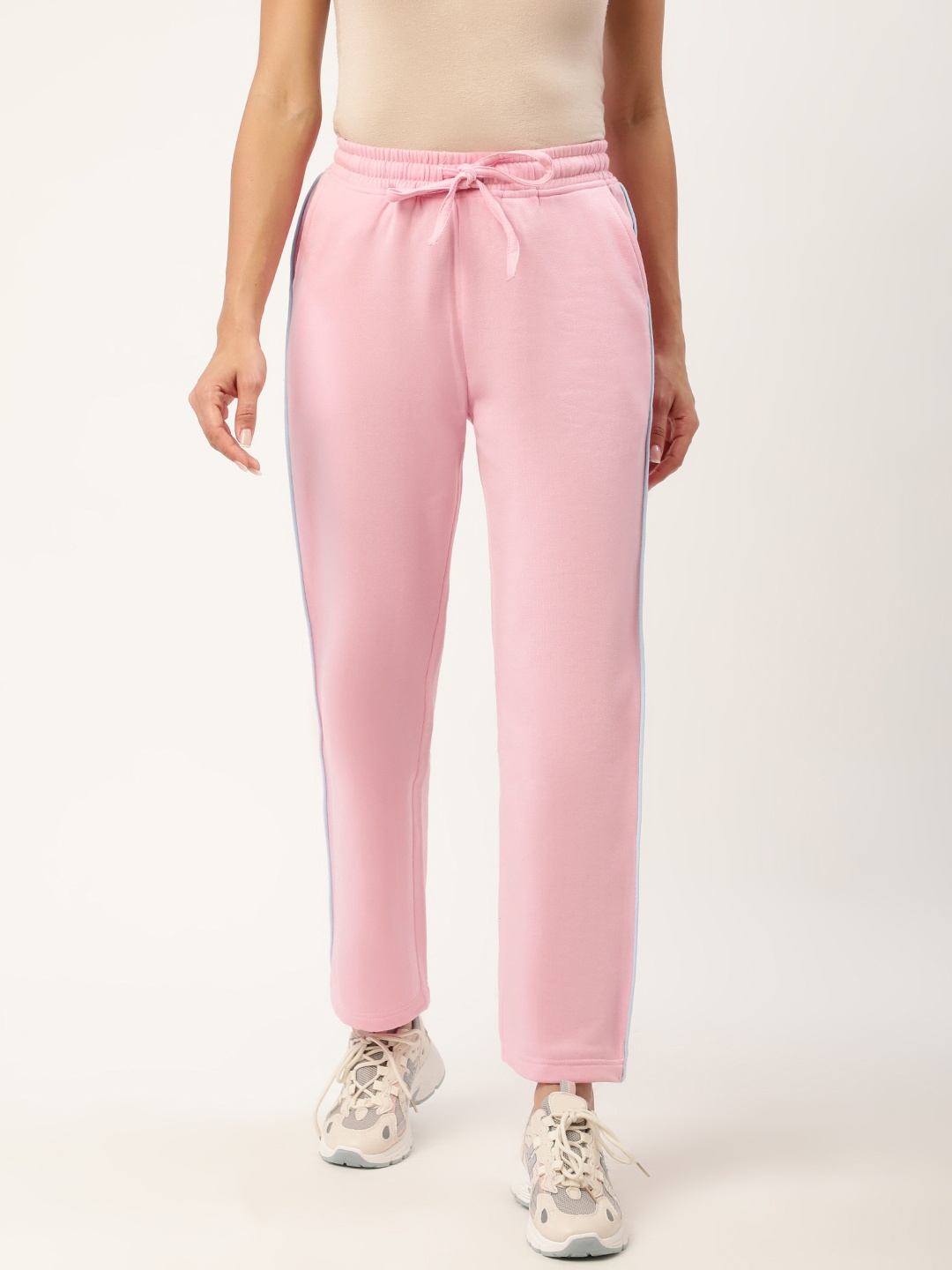 

Alsace Lorraine Paris Women Pink Solid Track Pants