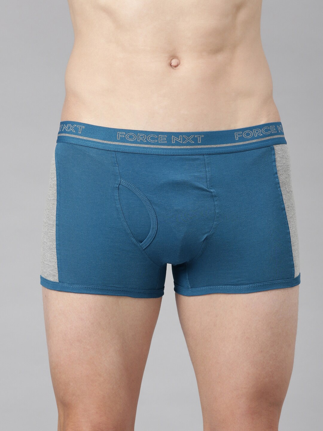 

Force NXT Men Blue Solid Cotton Trunk MNFF-132-BLUE